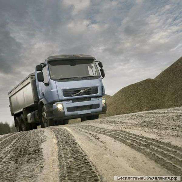 Щебень, песок и прочие нерудные материалы