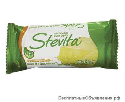 Стевия Батончик Белый Шоколад