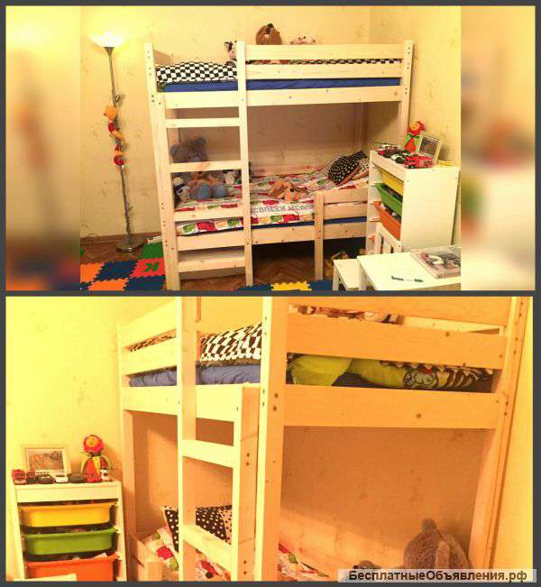 Двухъярусная кровать для ваших детей