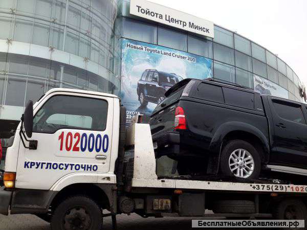 Эвакуация автомобилей по России и Беларусии