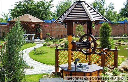 Строительство, копка, чистка колодцев