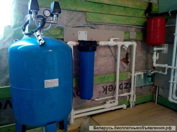 Сантехнические работы в Ратомке. Монтаж отопления, водоснабжения