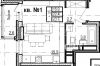 1-комнатная квартира Московская область, Долгопрудный, Новый бульвар, 15