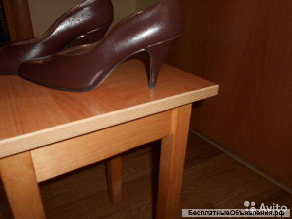 Туфли кожаные 36 размер (очень мягкие и удобные)