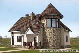 Дом из кирпича 13 х 15. Площадью: 178,87 м2