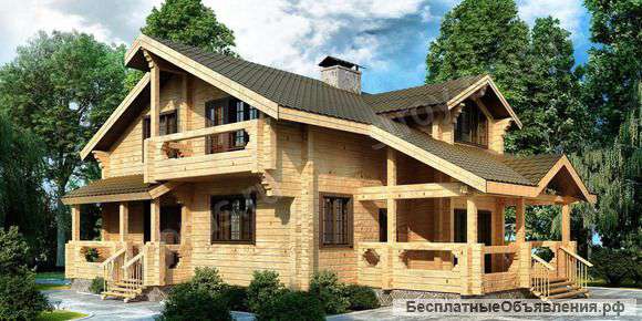 Дома из клееного бруса под ключ