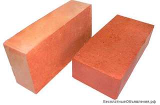 Кирпич строительный, полнотелый, фундаментный в Бронницах