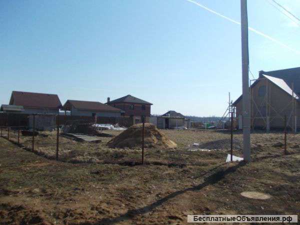 Уч-к ИЖС 10 соток в поселке c коммуникациями.27 км от МКАД
