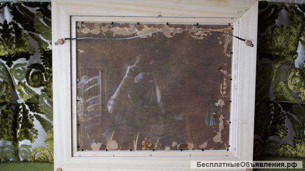 М. А.Балунин, «Русская зима", бумага, акварель. Россия, конец XIX века.