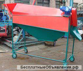 Барабанный калибратор до 2500 кг/ч