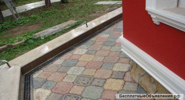 Тротуарная плитка,бордюры 8-15
