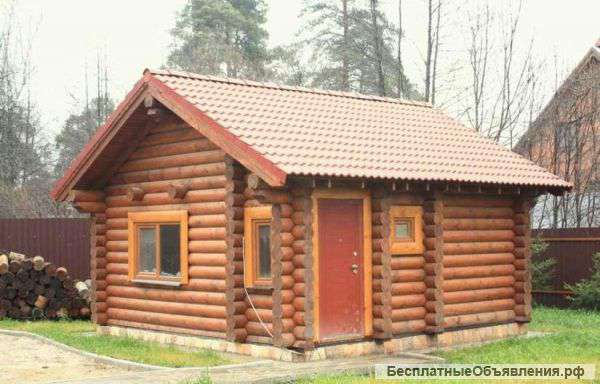 Продам дом, сруб бани