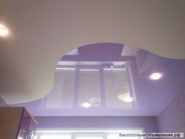 Натяжные потолки.Рассрочка.В.Печеры