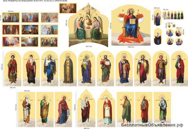 Печать икон