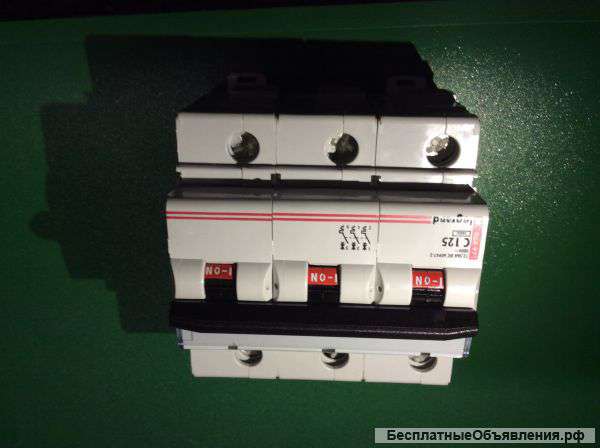 Автоматический выключатель Legrand 3-80a,100a,125a