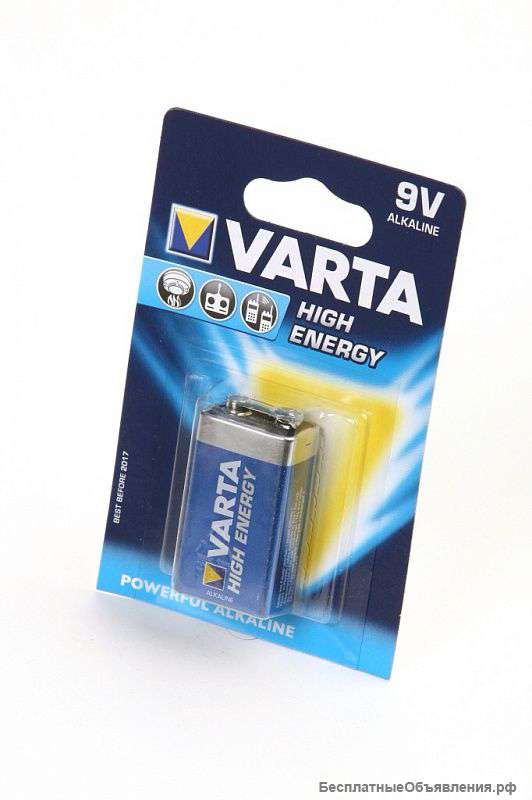 Крона аккумулятор Energizer 9V 175 mAh