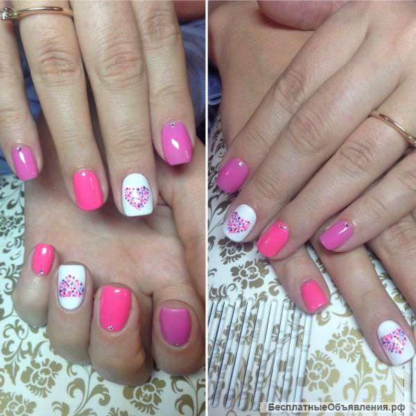 Маникюр с покрытием гель-лак
