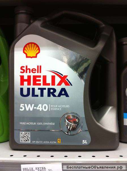 Shell Helix Ultra PurePlus 5w40 5w30 4л