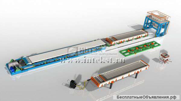 Производственная линия пустотных плит ПК