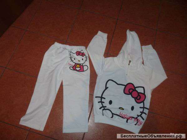Размер 120. Новый Спортивный костюм Hello Kitty