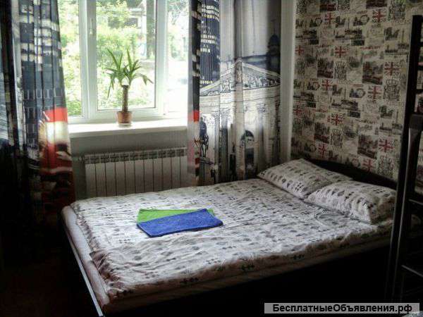 Комната посуточно в центре города