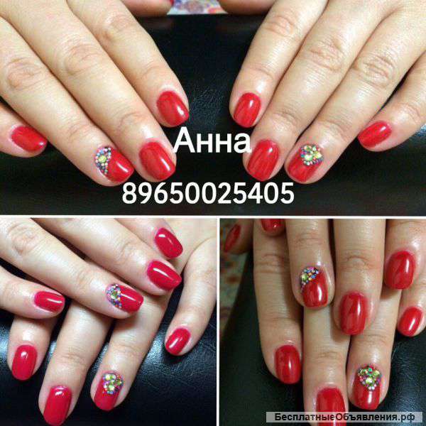 Маникюр, покрытие гель-лак