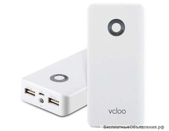 Внешнее зарядное устройство Vcloo VCL-C2 UP-06 Dual USB 10000mAh