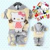 1 год. Hello Kitty хело кити новый флисовый костюм