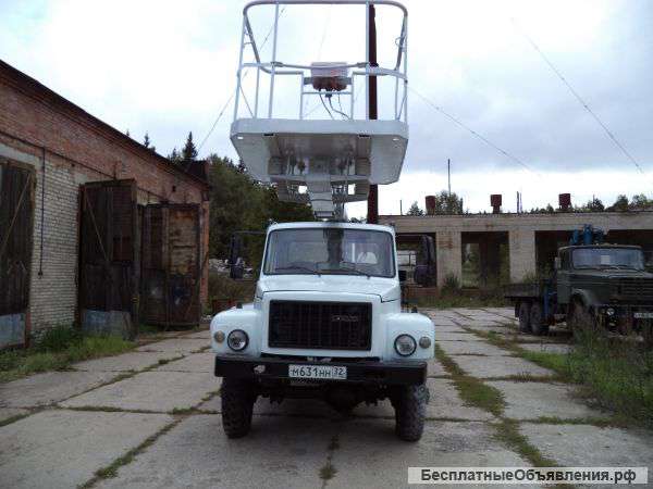 Автовышку ГАЗ 33086 полный привод