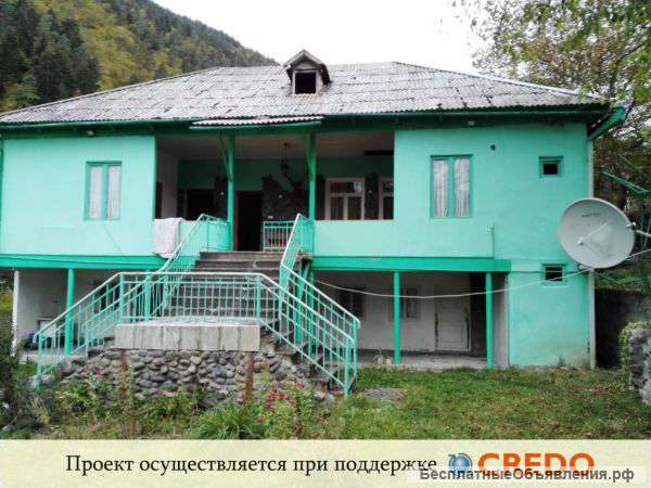 В Грузии на курорте ликани по адресу ул. Размадзе №14, в семйной гостинице сезонно сдаются комнати