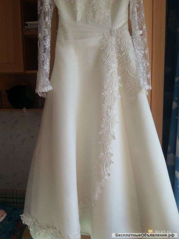 Красивое свадебное платье