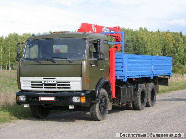 Услуги манипулятора . КАМАЗ вездеход