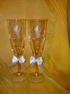 Свадебные бокалы ангелочки