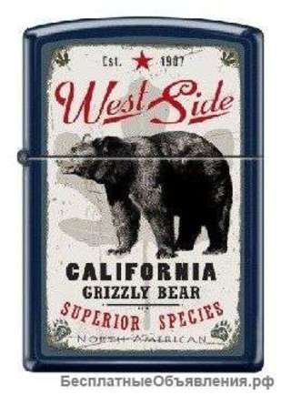 Зажигалка Zippo 239 West Side Bear