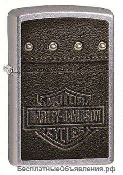 Зажигалка Zippo 28616 Harley Davidson Saddle Bags Leather