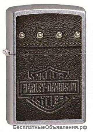 Зажигалка Zippo 28616 Harley Davidson Saddle Bags Leather