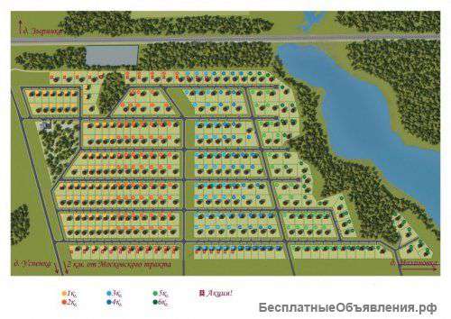 Учacтки в Тюмени oт 4 coтoк зa 30 000 pуб./coтку