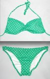 Купальник Victoria's Secret Beach Sexy® GreenDot Adjustable (Bandeau)[S, M]+LowRise[S] 8000p