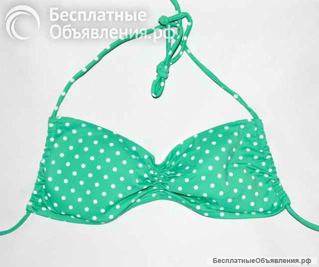 Купальник Victoria's Secret Beach Sexy® GreenDot Adjustable (Bandeau)[S, M]+LowRise[S] 8000p