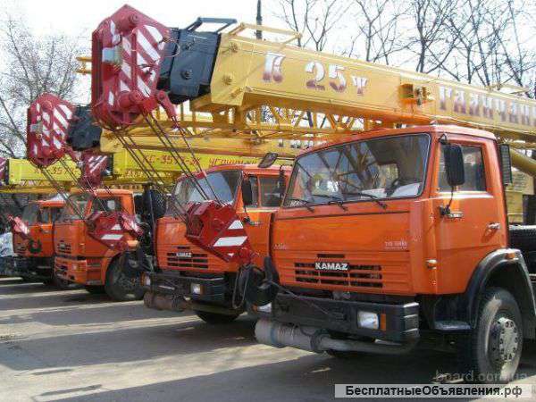 Автокраны в аренду