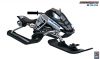 37004 Снегокат Snow Moto Polaris Rush Blue&White арт 4458