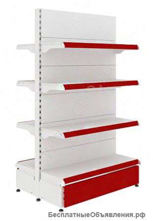 Торговые островные стеллажи