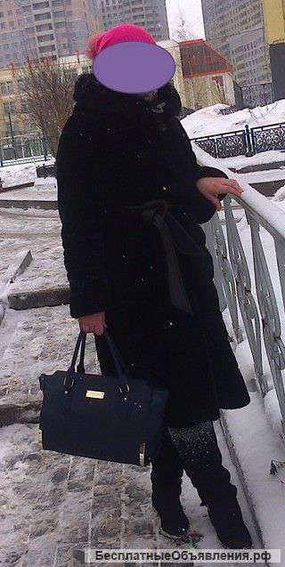 Замечательная шуба из мутона и писца