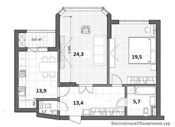 Чавдар, 13, дом 2013г, заселен