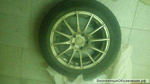 Зимняя резина на литых дисках бу