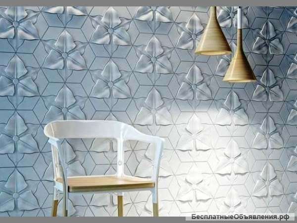 3D панели из гипса