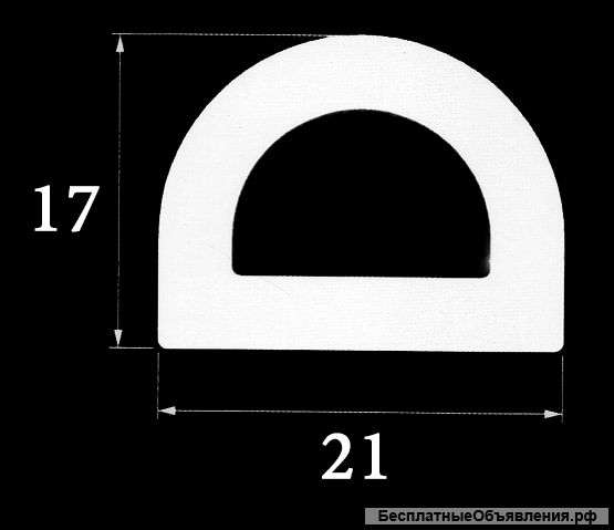 Промышленный уплотнитель D 21x17