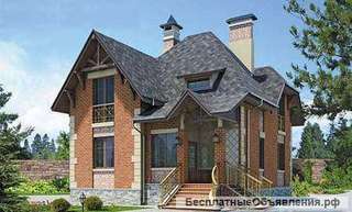 Кирпичный дом 10 х 10.Площадью: 160,4 м2