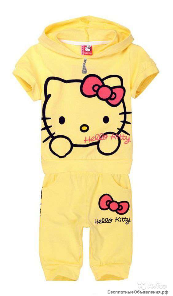 Размер 80. Новый костюмчик Hello kitty