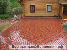 Укладка тротуарной плитки по технологии, установка поребрика, лотка, люков и ливневых коммуникаций